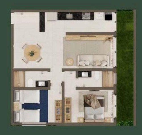 Planta 77,88 m²